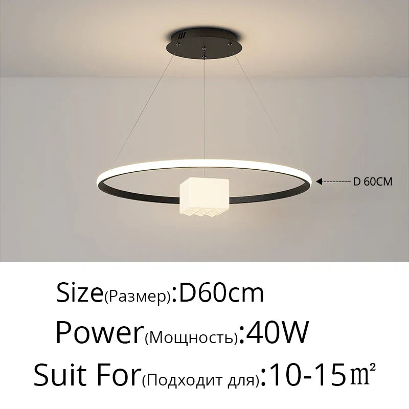 White LED Hanging Light