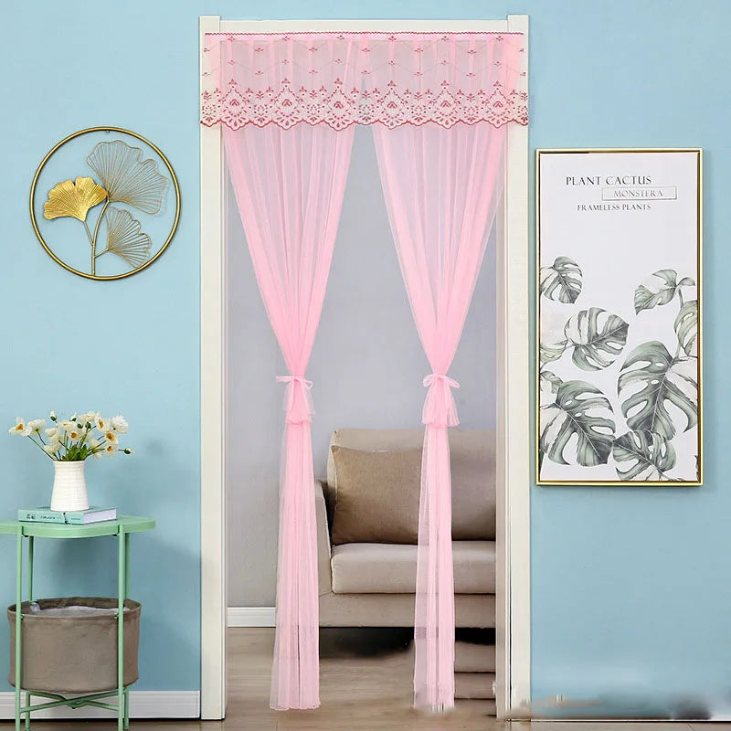 Lace Summer Insect Curtain
