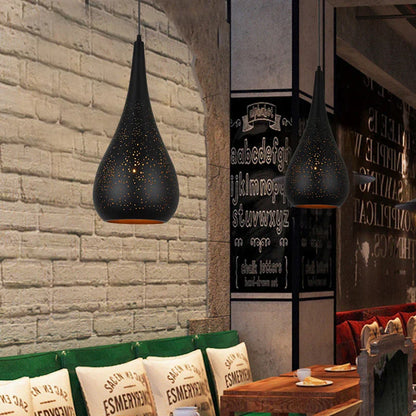DecorBites™ Iron Hollow Droplight for Dining Room, Bar, Kitchen, and Clothing Store