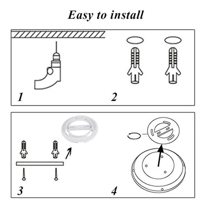 DecorBites™ LED Ceiling Chandelier Panel Light for Home Decor Lighting