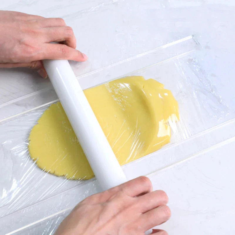 DecorBites™ Biscuit Cake Rolling Tool: Pastry & Fondant Thickness Ruler, Cookie Smoother & Balance Ruler