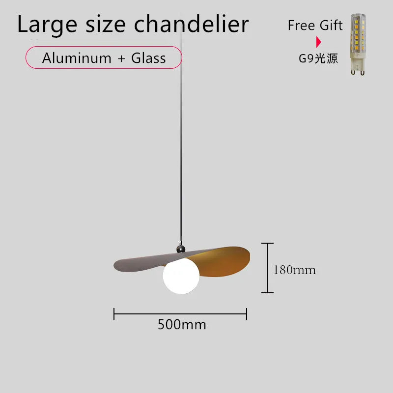 DecorBites™ Adjustable LED Pendant Chandelier for Modern Home Decor & Lighting