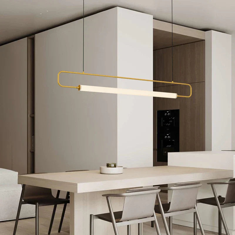 Gold Contemporary Pendant Light