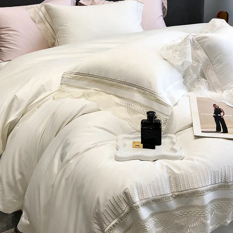 Egyptian Cotton Ruffle Bedding