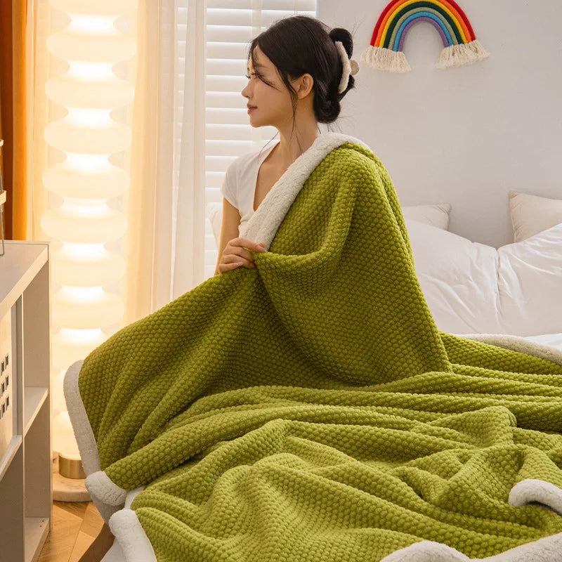 Plush Double-Layer Blanket