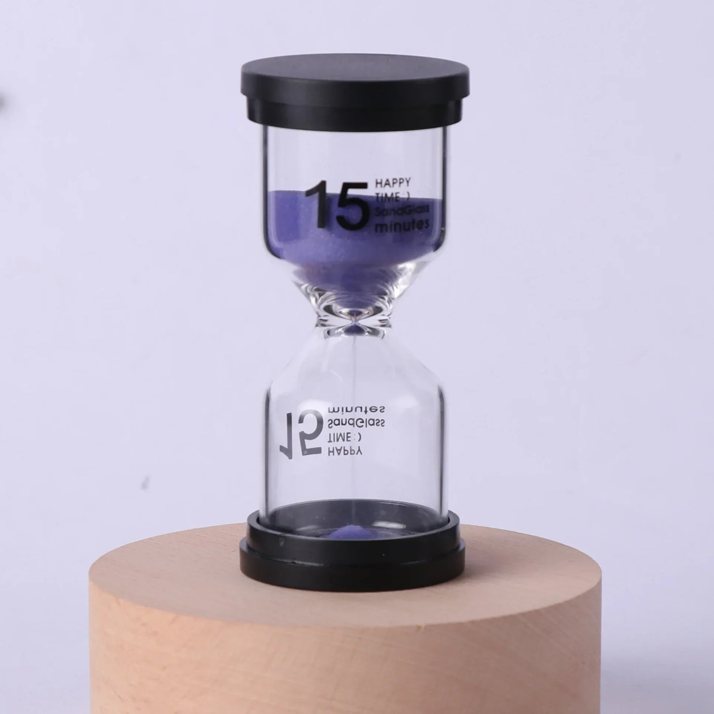 DecorBites™ Kids 30-Minute Hourglass Sand Timer for Homework, Cleaning Teeth, 7 Colors