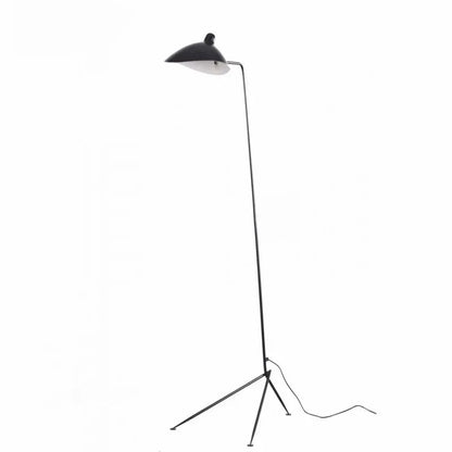 DecorBites™ Adjustable Arm Floor Lamp: Japanese Ceiling Light for Industrial Loft Decor