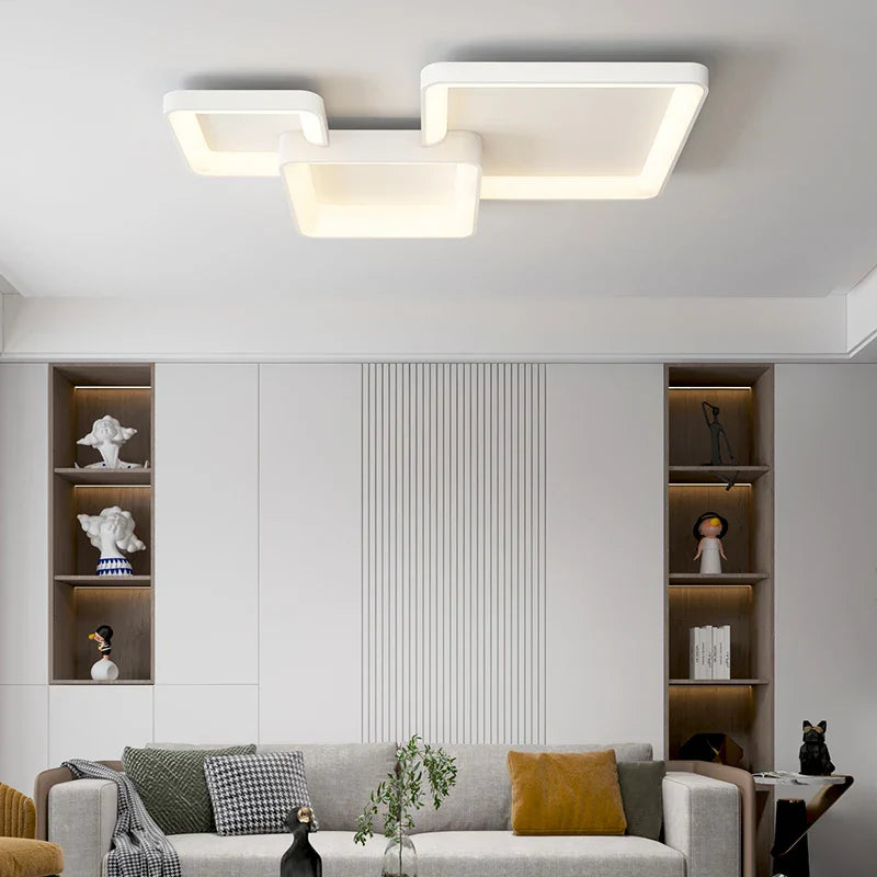 DecorBites™ LED Chandelier: Modern Indoor Lighting for Bedroom, Kitchen, Living Room, Dining Room