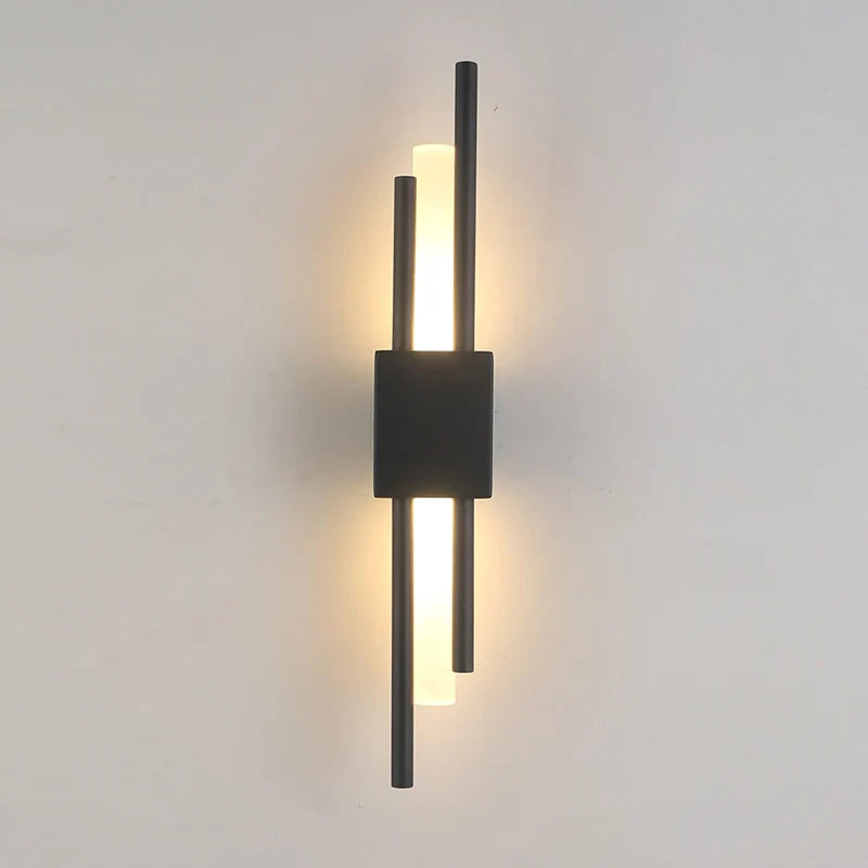 DecorBites™ Acrylic Pipe LED Wall Lamp: Modern Stylish Wall Sconce for Living Room, Bedroom, Hallway