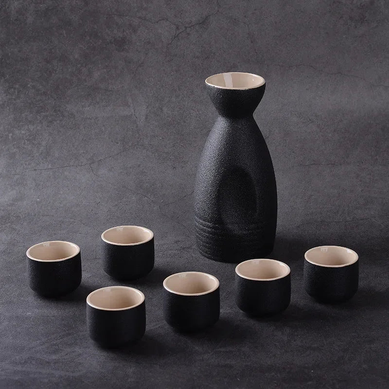 Ceramic Japanese Sake Set