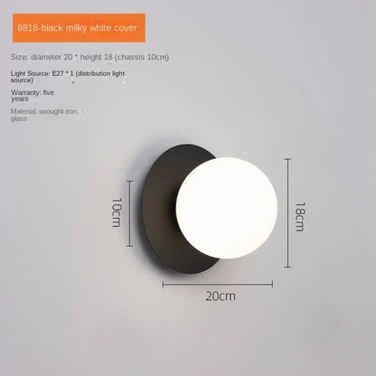 DecorBites™ LED Wall Lamp with G9 9W Bulb - Gold/Black Wall Sconce for Bedroom, Living Room