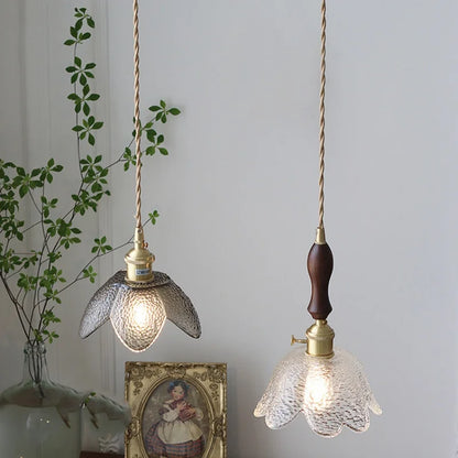DecorBites™ Clear Glass LED Pendant Lamp for Dining Coffee Restaurantr Aisle - Modern Nordic Design