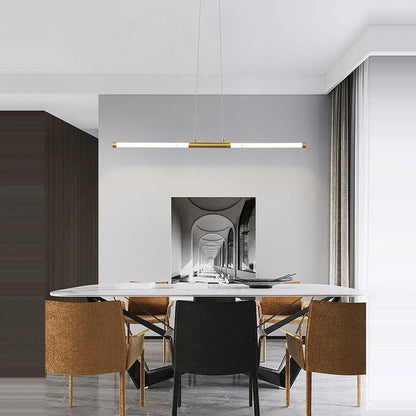 DecorBites™ LED Black Gold Designer Chandelier Lighting for Dinning Room