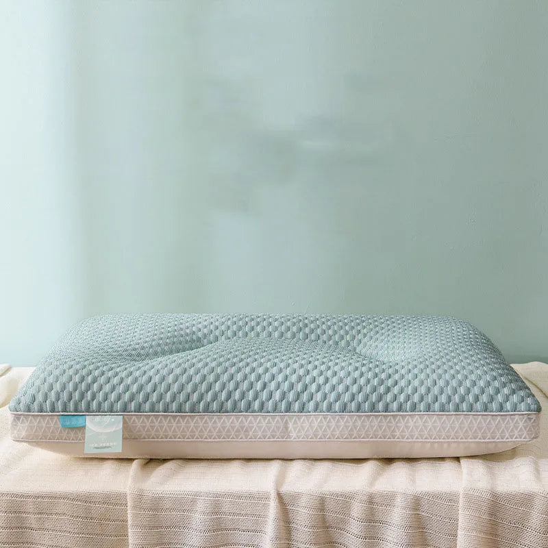 DecorBites™ Ice Rayon Cooling Pillow for Cervical Care and Cool Summer Sleep