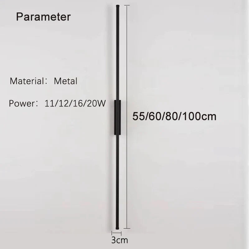 DecorBites™ Linear LED Wall Sconce for Sofa Background Lighting Fixtures