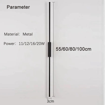DecorBites™ Linear LED Wall Sconce for Sofa Background Lighting Fixtures