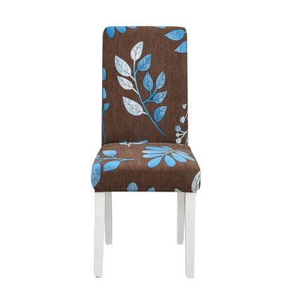 DecorBites™ Geometric Stretch Chair Cover Slipcovers | Elastic Seat Case