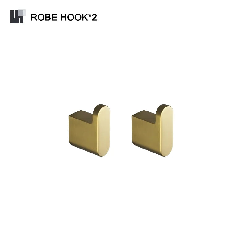 Gold Stainless Bath Set