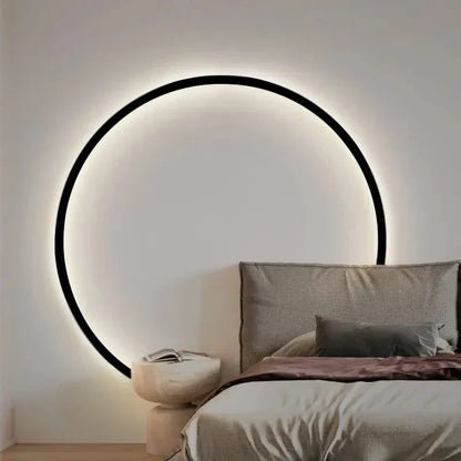 DecorBites™ LED Wall Circle Lights for Bedroom Living Room Aisle Stairway