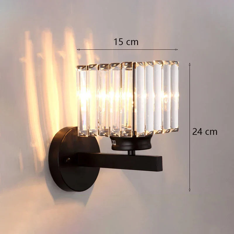 DecorBites™ Glass Shade Wall Lamp: Modern Minimalist Nordic HomeDecoraction & Living Room Lighting