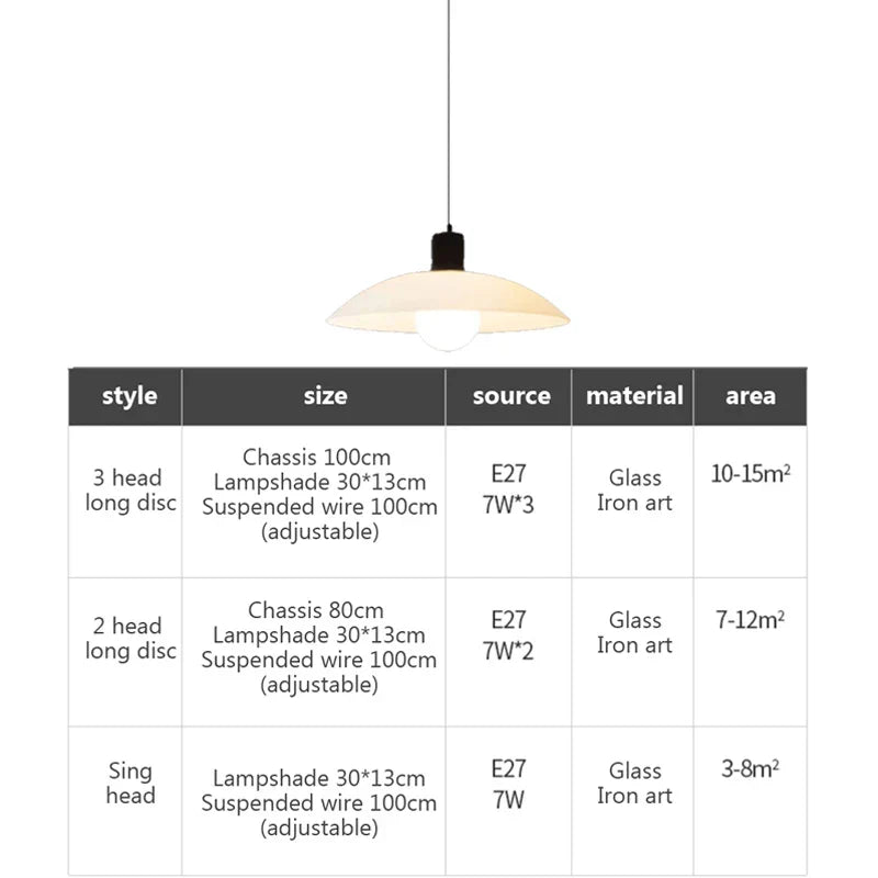 Black LED Minimalist Chandelier