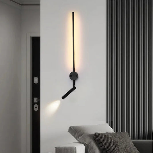 DecorBites™ Adjustable Angle LED Wall Lamp 3000K Sconces for Bedside Reading