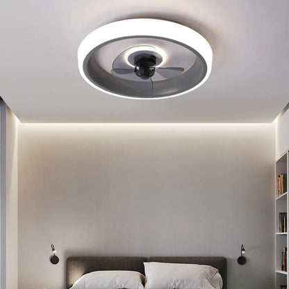 DecorBites™ 50CM Ceiling Fan Light with Invisible Blades, Silent Operation for Bedroom, Living Room