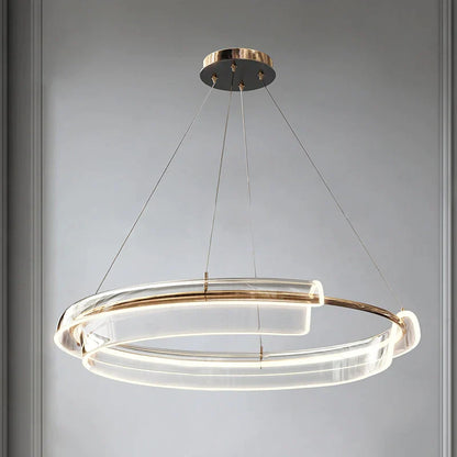 DecorBites™ Italian Minimalist Chandelier for Living Room, Bedroom, and Dining Room