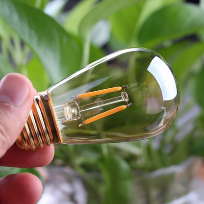 DecorBites™ LED Filament Bulb 3W ST45 Gold Dimmable E26 E27 2200K Indoor Decorative