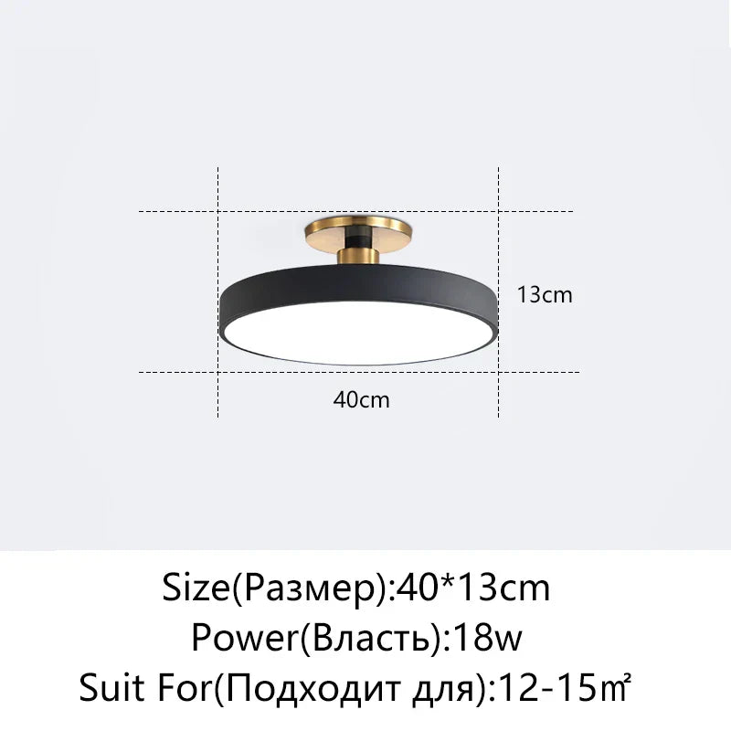 DecorBites™ LED Ceiling Lamp for Living Room Study Child Bedroom Indoor Lighting