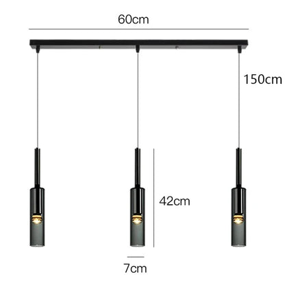 DecorBites™ LED Pendant Chandeliers for Modern Home Decor and Indoor Lighting
