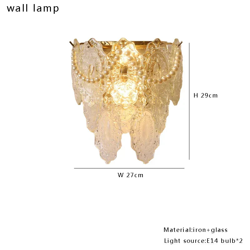 Gold Vintage Ceiling Chandelier