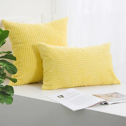 DecorBites™ Corduroy Striped Cushion Cover 30x50/40/45/50/55/60cm - Home Sofa Décor