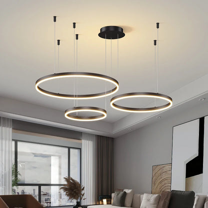 DecorBites™ Circular Ring Chandelier Ceiling Lighting