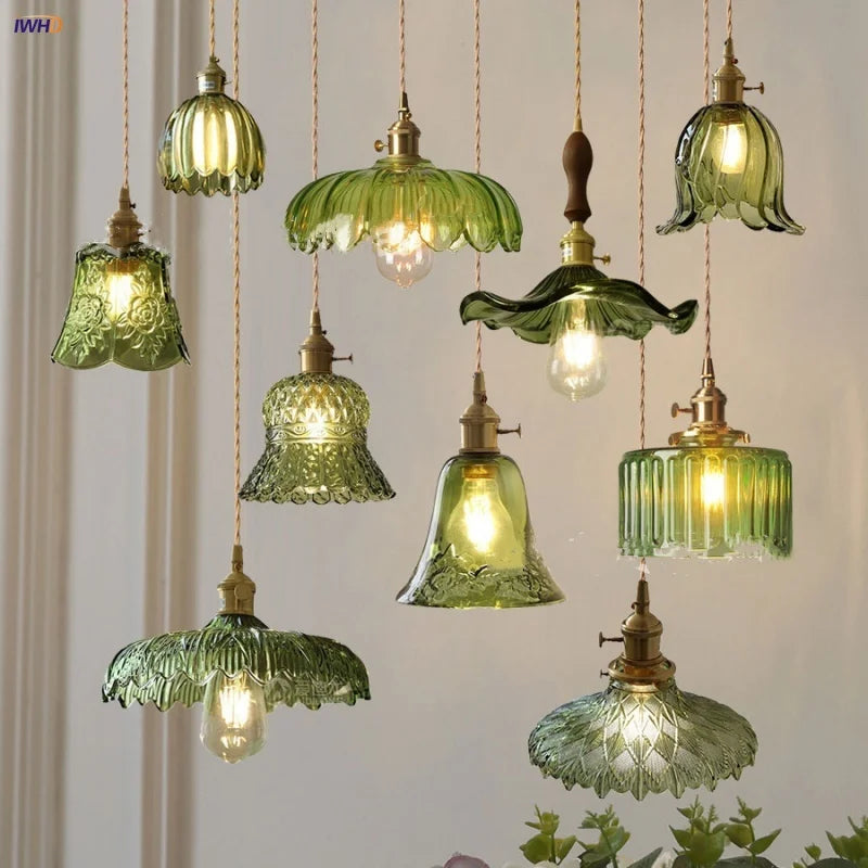 Copper Knob Pendant Light