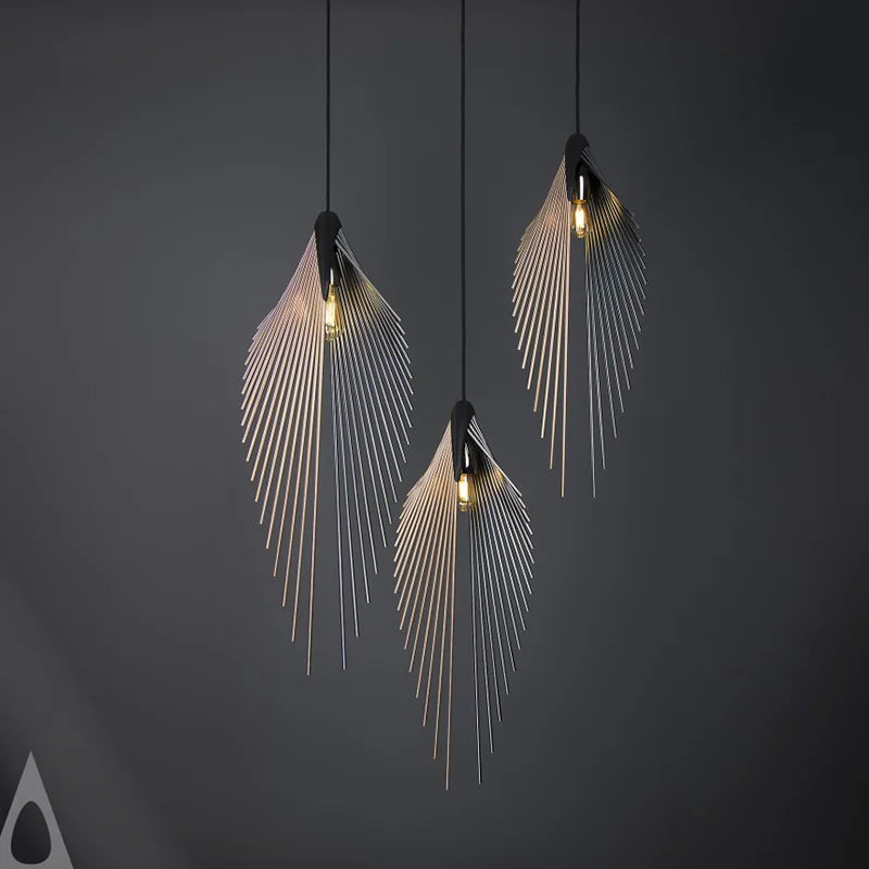 Minimalist Leaf Pendant Light