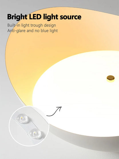 DecorBites™ Ingot Ceiling Lamp: Modern Minimalist Master Bedroom Study Room Art Lighting