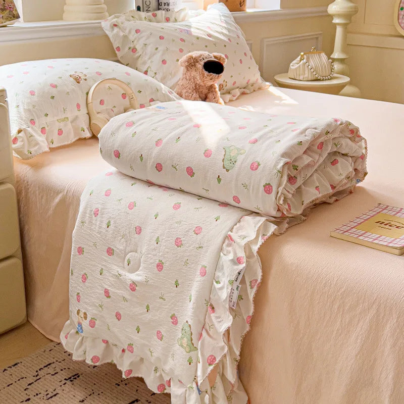 Cotton Patchwork Summer Quilt