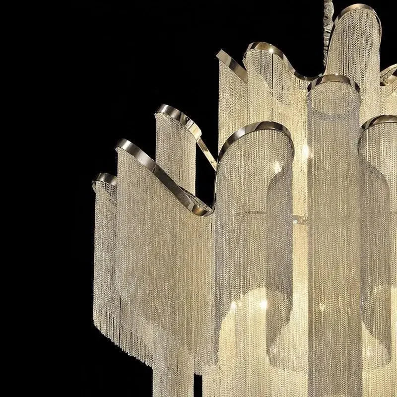 Flower Tassel Ceiling Light