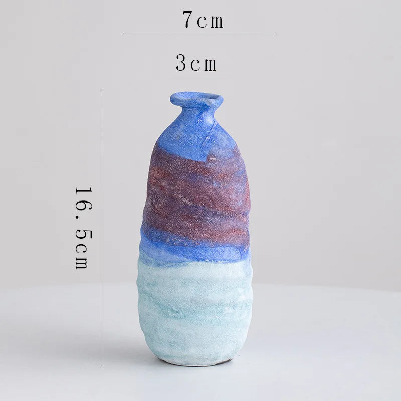 Gradient Ceramic Table Vase