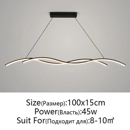 DecorBites™ LED Ceiling Chandelier for Home Decor and Indoor Lighting