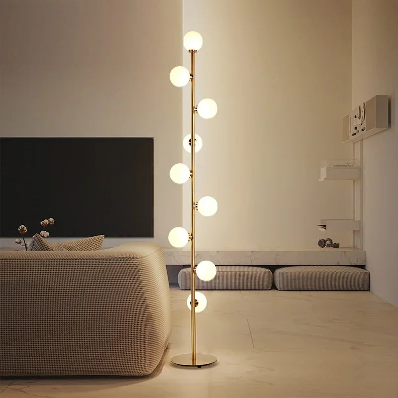 Glass Modern Standing Lamp