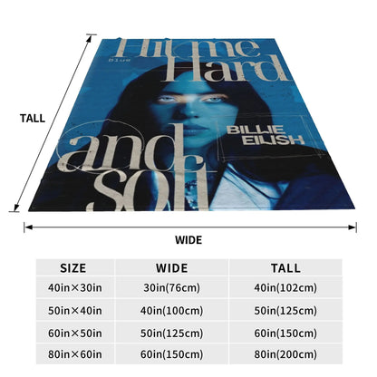 Wool Throw Blanket Soft Warm