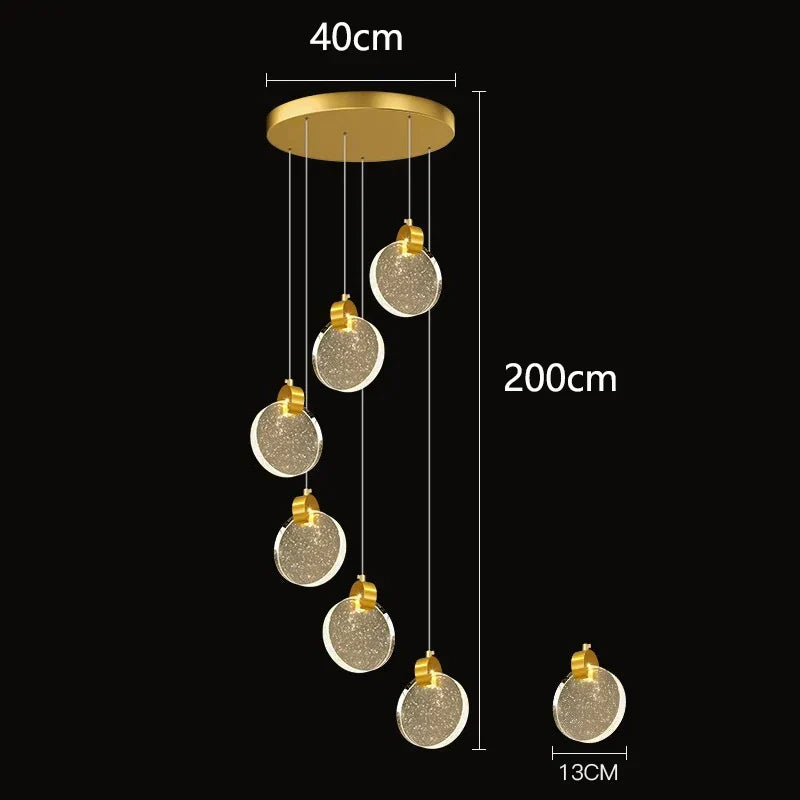 Glass Orb Pendant Light