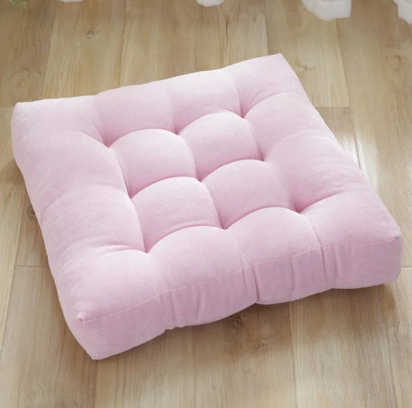 DecorBites™ Inyahome Square Floor Pillow Thick Cushion for Meditation, Yoga, Outdoor, Office