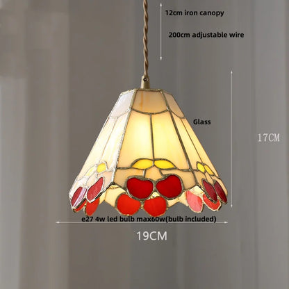DecorBites™ Crown Diamond Glass Pendant Lamp, LED Modern Hanging Light