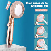 Chrome Massage Shower Head