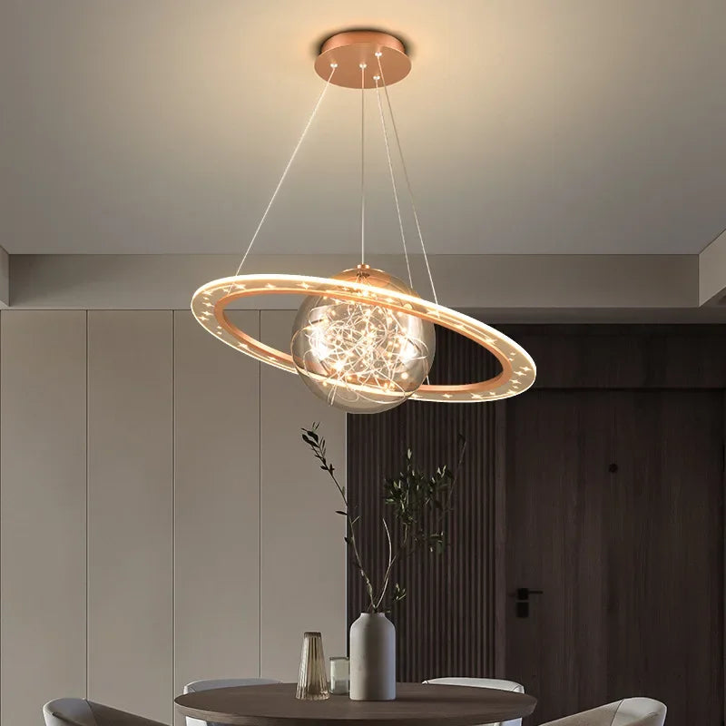 Gold Nordic Pendant Lamp