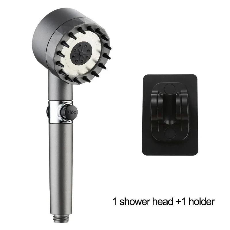 Metallic Multi-Mode Shower Set