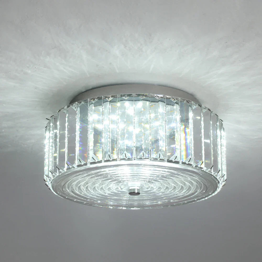 DecorBites™ Crystal LED Ceiling Chandelier Light Circle Design Indoor Lighting